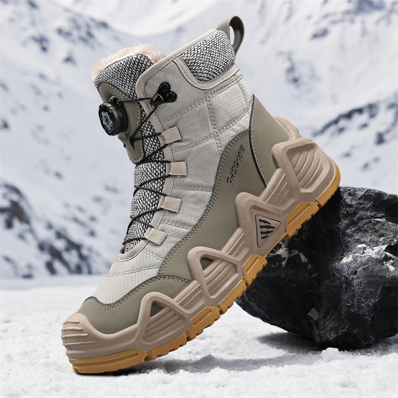 Warm Fur Outdoor Mens Combat T - огляд і ціна Waterproof Winter Boot