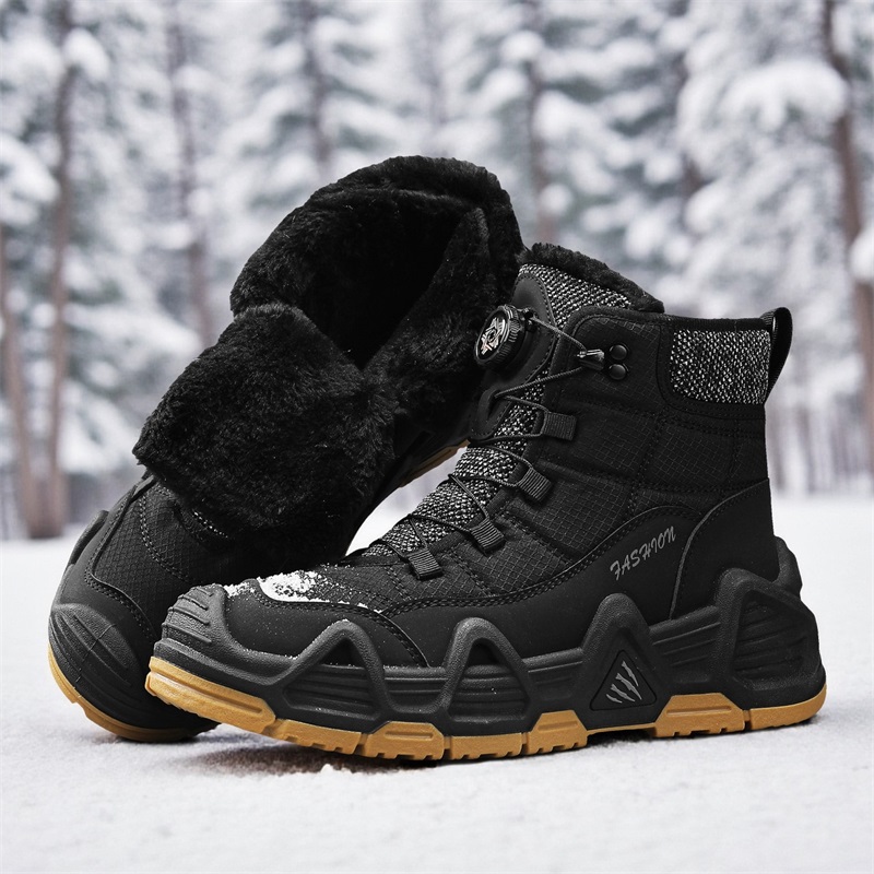 Warm Fur Outdoor Mens Combat T - огляд і ціна Waterproof Winter Boot