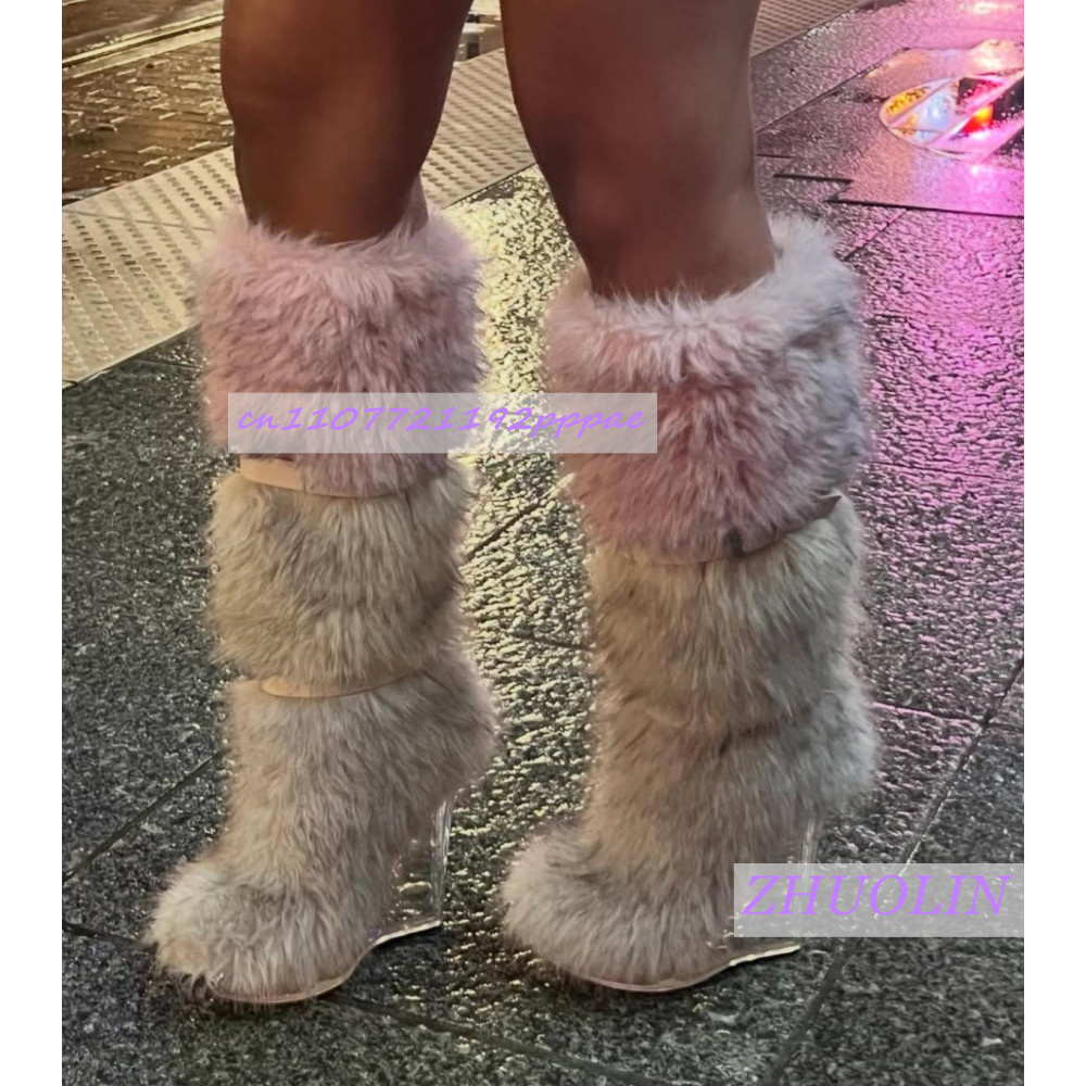 Winter Gradient Furry Transpar - огляд і ціна Waterproof Winter Boot