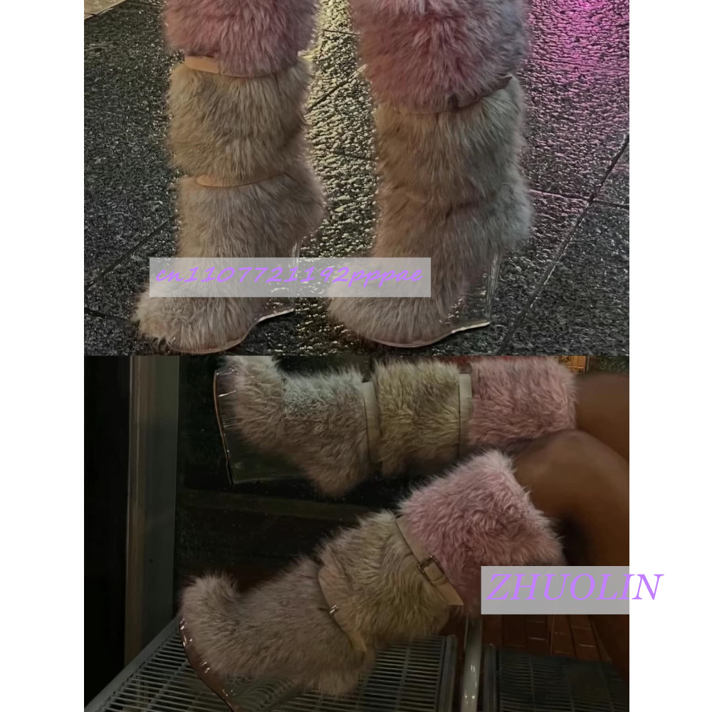 Winter Gradient Furry Transpar - огляд і ціна Waterproof Winter Boot