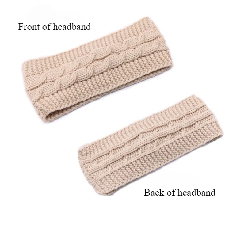 Hair Bands Hemp Headband Woman - огляд і ціна Fleece Ear Warmer Band