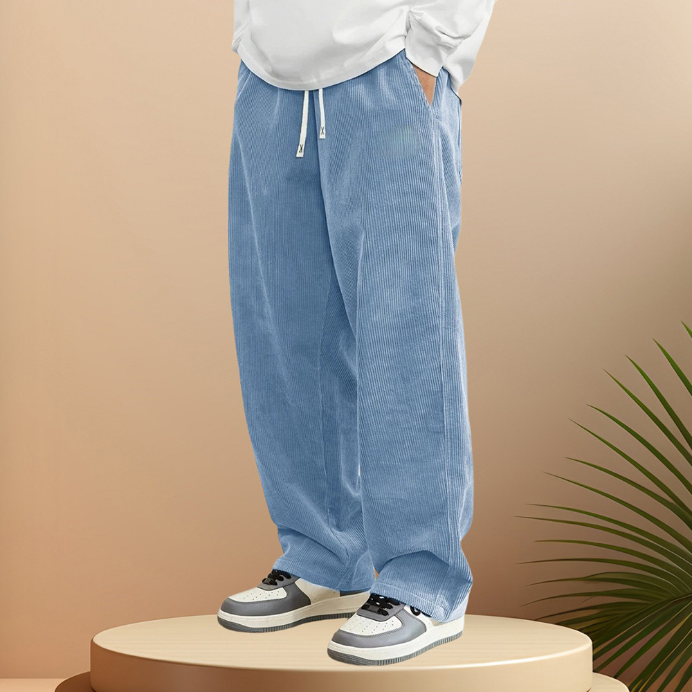 Autumn Winter Warm Motorcycle  - огляд і ціна Corduroy Pant Warm