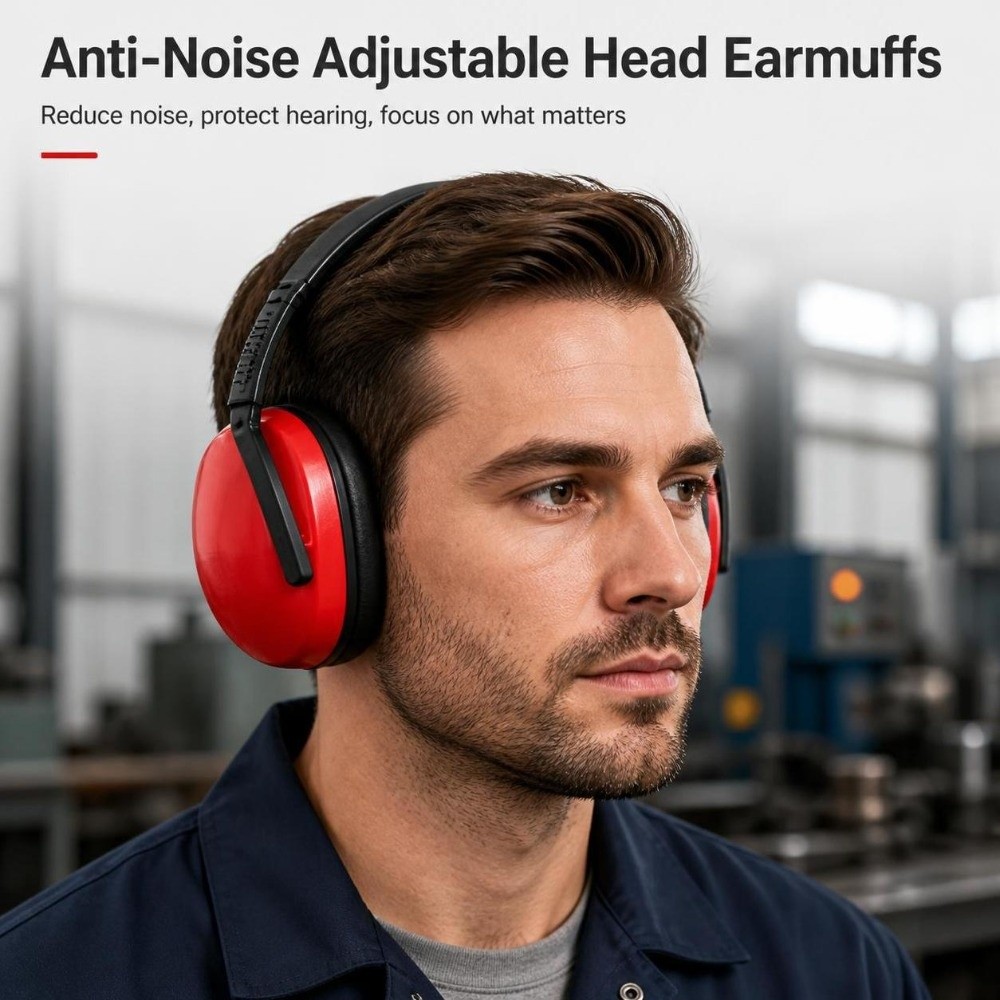 Foldable Adjustable Head Earmu - огляд і ціна Earmuffs Foldable