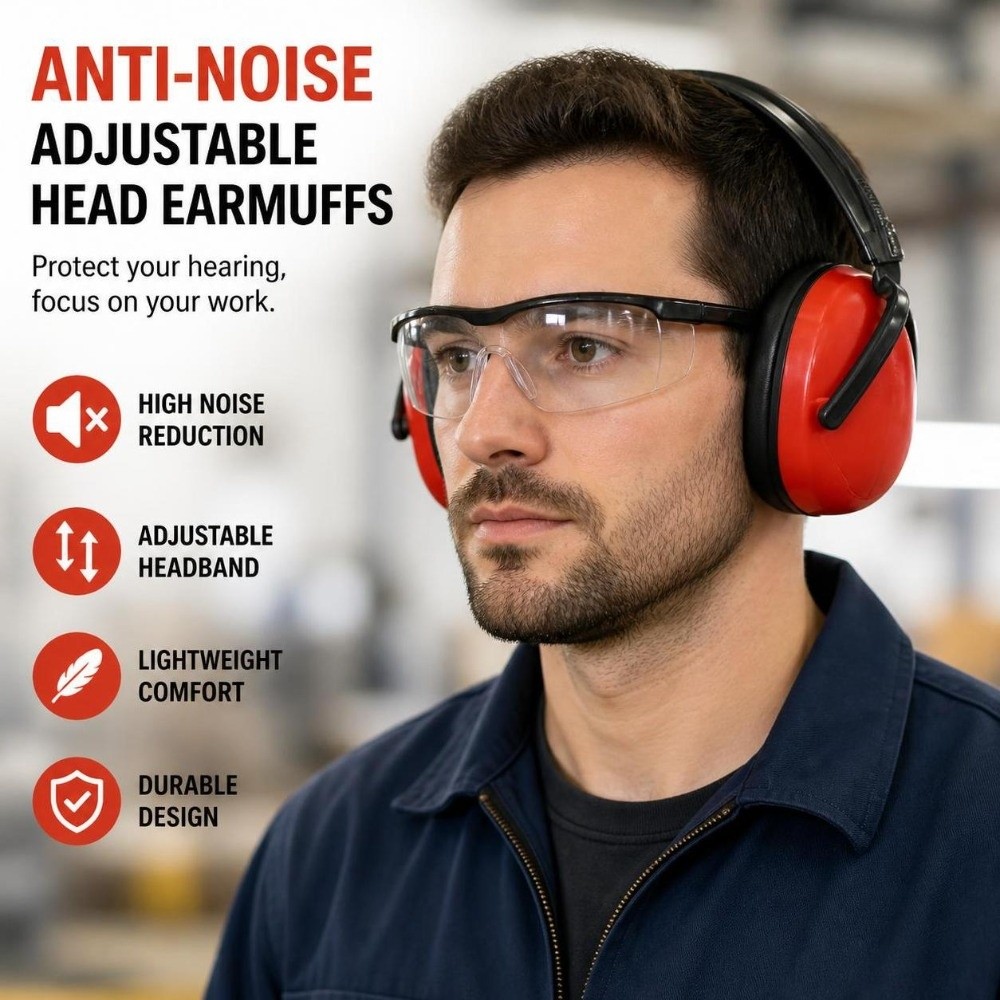 Foldable Adjustable Head Earmu - огляд і ціна Earmuffs Foldable