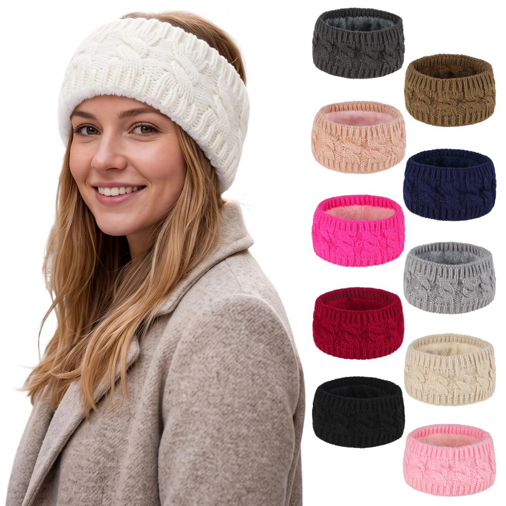 Faux Fur Headband for Winter W - огляд і ціна Fleece Ear Warmer Band