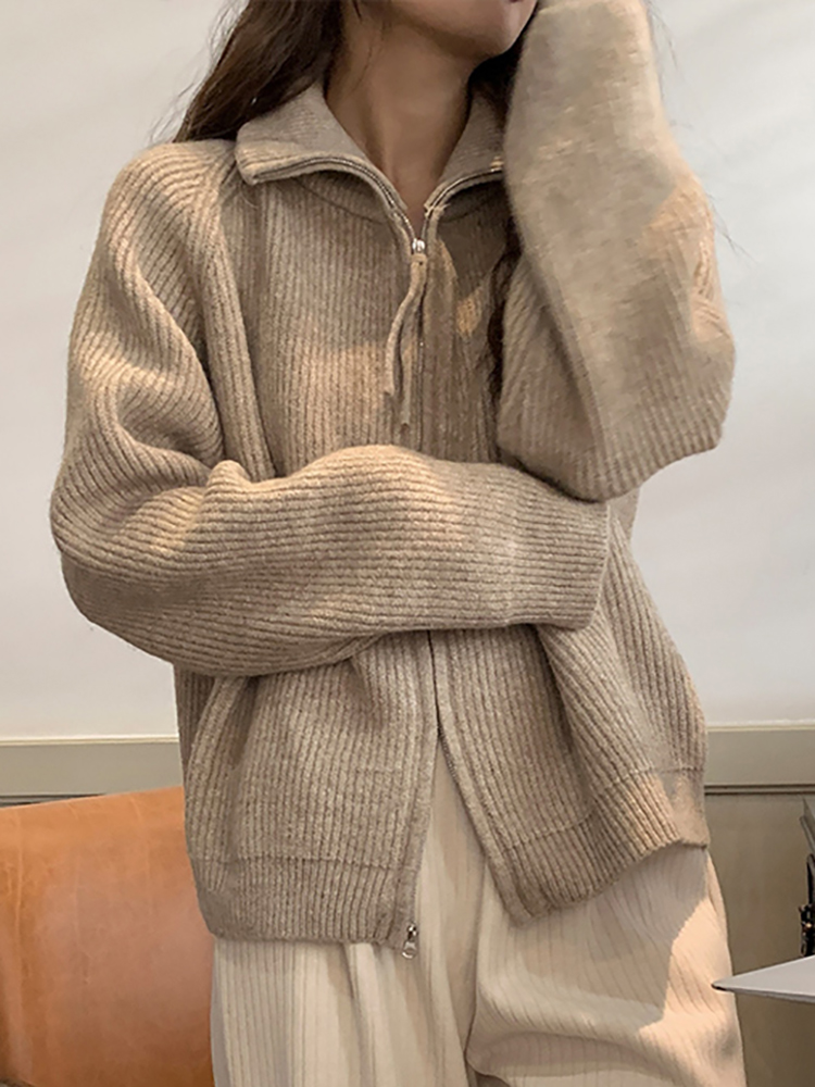Autumn Winter Woman Fashion Kn - огляд і ціна Wool Coat Peacoat