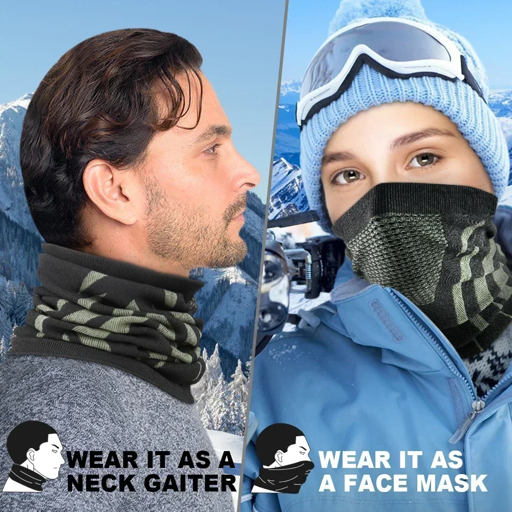 Winter Ring Tube Soft Bandana  - огляд і ціна Neck Gaiter Fleece