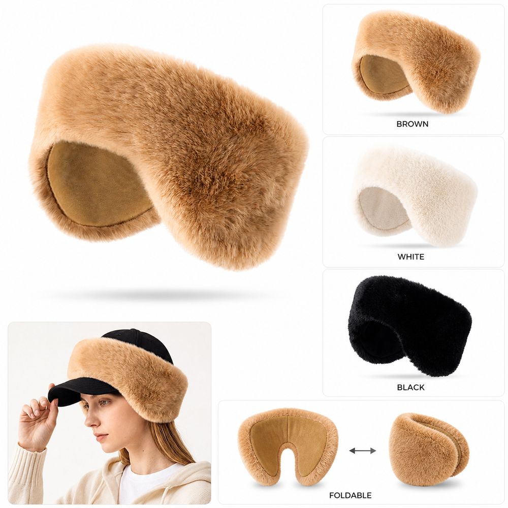 New Foldable Earmuffs Faux Fur - огляд і ціна Earmuffs Foldable